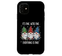Va bene, stiamo bene, va tutto bene Gnome Teacher Xmas Custodia per iPhone 11
