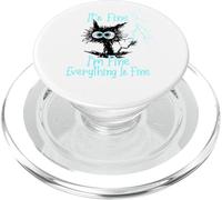 Va bene, sto bene tutto è sotto controllo divertente gatto PopSockets PopGrip per MagSafe