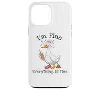 Va bene - Sto bene - Tutto va bene - Silly Goose Custodia per iPhone 13 Pro Max