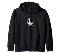 Va Bene - STO Bene - Tutto va Bene - Silly Goose Felpa con Cappuccio