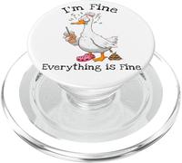 Va bene - Sto bene - Tutto va bene - Silly Goose PopSockets PopGrip per MagSafe