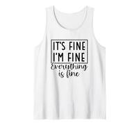 Va Bene, STO Bene, va Tutto Bene Citazione Divertente Canotta