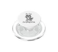 Va bene, sto bene, va tutto bene, divertente cane da pastore delle Shetland PopSockets PopGrip per MagSafe