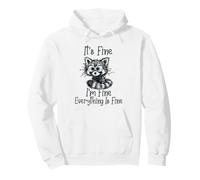 Va Bene, STO Bene, va Tutto Bene, Divertente Meme Red Panda Felpa con Cappuccio