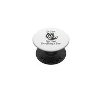Va bene, sto bene, va tutto bene, divertente meme sui cani PopSockets PopGrip Adesivo