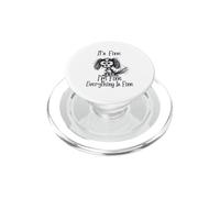 Va bene, sto bene, va tutto bene, divertente meme sui cani PopSockets PopGrip per MagSafe