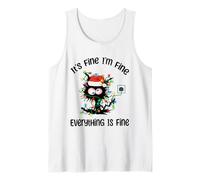 Va Bene, STO Bene, va Tutto Bene, Funny Cat Christmas Canotta