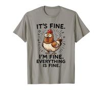 Va Bene, STO Bene, va Tutto Bene, Funny Meme Chicken Maglietta
