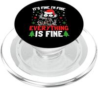 Va bene, sto bene, va tutto bene, Natale, gatto, Natale PopSockets PopGrip per MagSafe