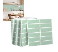 VA-Cerulean Adesivi per piastrelle, 3D, 10 pezzi, 30,5 x 30,5 cm, autoadesivi, per cucina, bagno, armadio, tipo I