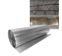 VA-Cerulean Pellicola isolante, 0,6 x 10 m, pellicola isolante da 6 ㎡, doppia pellicola in alluminio, isolamento acustico, mantenimento del calore, pellicola isolante per pareti, tetto, soffitta,