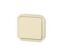 va e viene o interruttore - 10a - beige - componibile - legrand plexo 069808l