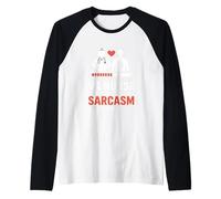VA Infermiera Mantenere gli eroi vivi e il sarcasmo fiorente Maglia con Maniche Raglan