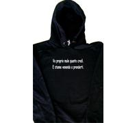 Va proprio male quanto cr Felpa con Cappuccio Simpatica