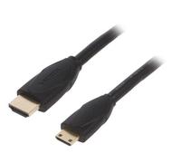 VAA-D02-B100 Cavo HDMI 2.0 Mini HDMI MaschioHDMI Maschio 1m Nero VENTION