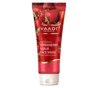 Vaadi Herbals Strawberry Scrub Face Wash with Mulberry Extract 60g
