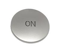 VAAKLM Adesivi per Pulsanti Auto Compatibile con Benz per A B C ML Classe CLS per W204 GLK X204 Classe E W212 Auto Volume ON Pulsanti Cover Adesivi Trim(Big Cover)