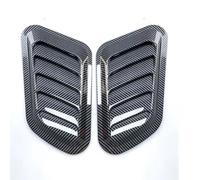 VAAKLM Cofano Griglie di Ventilazione Prese d'Aria Anteriori per Cofano Auto Compatibile con Ford per Mustang per Focus RS ST per Fiesta per Mondeo(Carbon)