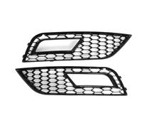 VAAKLM Compatibile con A4 per B8.5 2013 2014 2015 2016 Paraurti Anteriore Fendinebbia Griglia A Nido d'Ape Maglia Fendinebbia Griglia 1 Coppia Griglia di Copertura Griglie Fendinebbia(Black)