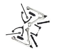 VAAKLM Compatibile con Cadillac per Escalade 2007 2008 2009 2010 2011 25812725 25812726 Kit Tirante Braccio di Sospensione Braccio di Controllo Superiore Inferiore Anteriore Braccio Comando Auto