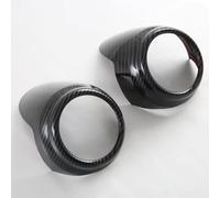 VAAKLM Compatibile con MG per ZS 2024 Accessori Interni per Auto Rivestimento del Coperchio della Presa d'Aria Laterale del Cruscotto Copertura sfiato Aria Auto(Carbon Fiber LHD)