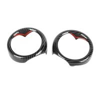 VAAKLM Compatibile con Mini per Cooper R54 2007-2012 2013 R56 per Clubman R55 per Crossover R60 Car Air Vent Uscita Aria Condizionata Trim Anello di Copertura Copertura sfiato Aria Auto
