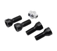 VAAKLM Compatibile con Mini per Countryman per R60 2010 2011 2012 2013 2014 2015 2016 4 Pz/Set M14 X 1.25 Bulloni di Bloccaggio Mozzo Ruota Lug Nut Vite con Chiave Bulloni Cerchio Ruota