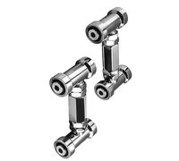 VAAKLM Compatibile con Nissan 300ZX Z32 3.0L 1990-1996 per Skyline R32 Allineamento Caster Coil Braccio Controllo Camber Anteriore Superiore Braccio di Sospensione Regolabile Braccio Comando Auto
