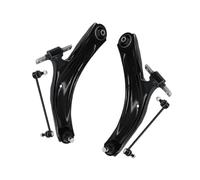 VAAKLM Compatibile con Nissan per Sentra 2007 2008 2009 2010 2011 2012 Kit Sospensione Braccio Controllo Inferiore Anteriore Set Collegamento Stabilizzatore 54500ET00B 54501ET00B Braccio Comando Auto
