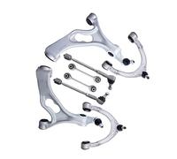 VAAKLM Compatibile con per Touareg 2010-2013 2014 2015 2016 2017 2018 Kit Tirante Stabilizzatore Braccio di Controllo Inferiore Anteriore Braccio di Controllo Sospensione Braccio Comando Auto