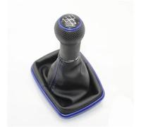 VAAKLM Pomelli cambio manuale Compatibile Con Golf 4 IV Per MK4 1999 2000 2001 2002 2003 2004 Auto 5 Velocità 12mm Per Linea Blu Gear Stick Pomello Del Cambio Con Stivale