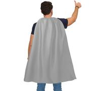 VAAT Mantelli e maschere da supereroe per adulti, mantello e maschera per Halloween, mantelli da supereroi, perfetti per cosplay, feste di Natale, eventi di gioco di ruolo (grigio)