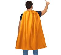 VAAT Mantelli e maschere da supereroe per adulti, mantello e maschera per Halloween, mantelli da supereroi, perfetti per cosplay, feste di Natale, eventi di gioco di ruolo (arancione)