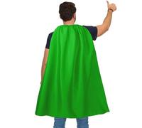 VAAT Mantelli e maschere da supereroe per adulti, mantello e maschera per Halloween, mantelli da supereroi, perfetti per cosplay, feste di Natale, eventi di gioco di ruolo (verde)