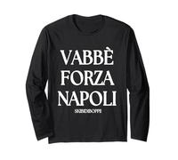 VABBÈ Forza Napoli SKIBIDIBOPPI Testo Bianco Maglia a Manica