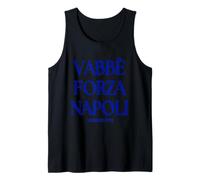 VABBÈ FORZA NAPOLI SKIBIDIBOPPI testo blu scuro Canotta