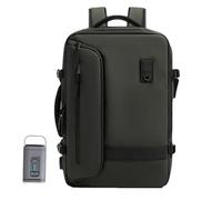 Vac Pack Backpack - Vacuum Compression Carry On Travel Bag, Anti Theft Air System Backpack | Daily Commuting Usage Storage Optimization, Travel Luggage Space Saving Durable Modern Design Lightweight