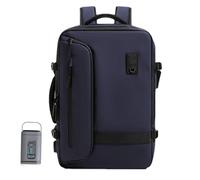 Vac Pack Backpack - Vacuum Compression Carry On Travel Bag, Anti Theft Air System Backpack | Daily Commuting Usage Storage Optimization, Travel Luggage Space Saving Durable Modern Design Lightweight