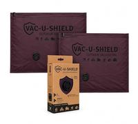 Vac-U-Shield Set 2 Sacchetti Sottovuoto Viaggio Outdoor Rosso 45x34 cm