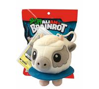 Vaca Saturno Saturnita Peluche 12 cm con Moschettone + Card Esclusiva - Peluche Ufficiale Skifidol Italian Brainrot, Morbidissimo e Collezionabile - Gadget da Zaino per Bambini & Fan