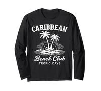 Vacanza all'isola dei Caraibi Beach Club Tropic Days Maglia a Manica
