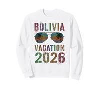 Vacanza Bolivia Vintage 2026 Vacay Holiday Travel Matching Felpa