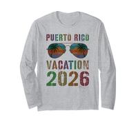 Vacanza per Bambini Puerto Rico 2026 Vacay Beaching Travel Maglia a Manica
