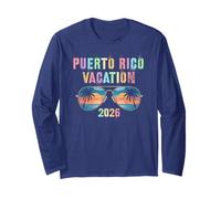 Vacanza per Bambini Puerto Rico 2026 Vacay Beaching Travel Maglia a Manica