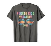 Vacanza per Bambini Puerto Rico 2026 Vacay Beaching Travel Maglietta
