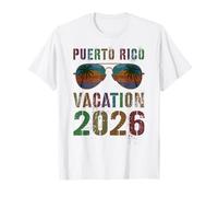 Vacanza per Bambini Puerto Rico 2026 Vacay Beaching Travel Maglietta