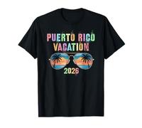 Vacanza per Bambini Puerto Rico 2026 Vacay Beaching Travel Maglietta
