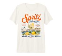 Vacanza sull'isola Greca di Chios Mastiha Spritz Maglietta Premium