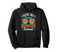 Vacanze a Washington Viaggiare We Come Bainbridge Island Felpa con Cappuccio