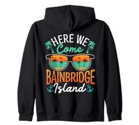 Vacanze a Washington Viaggiare We Come Bainbridge Island Felpa con Cappuccio